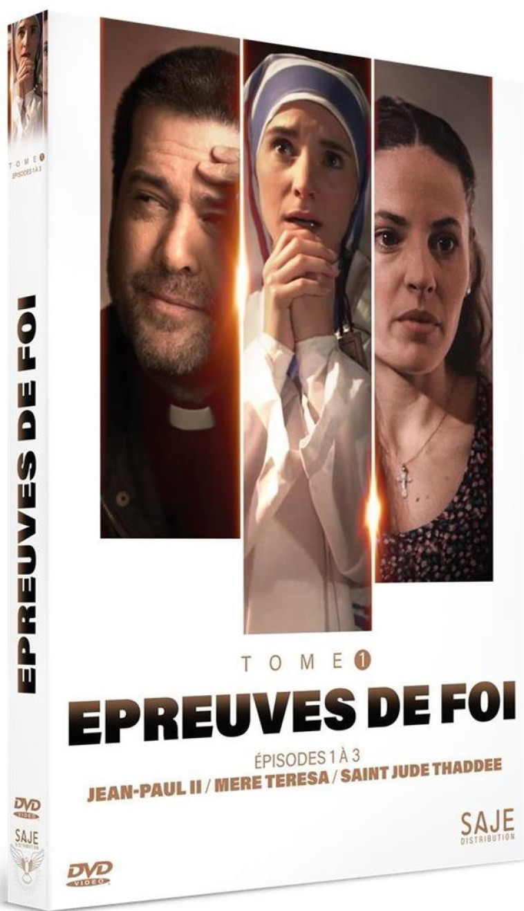 EPREUVES DE FOI TOME 1- DVD - TONY RODRIGUEZ - NC