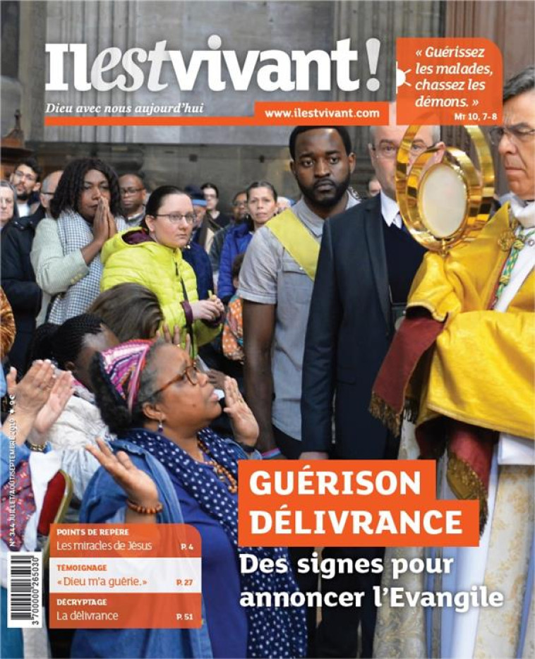 IL EST VIVANT  N 344 - GUERISON DELIVRANCE - IL EST VIVANT - NC