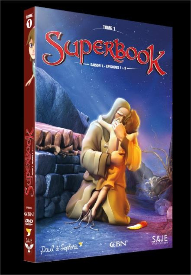 SUPERBOOK  TOME 1 - SAISON 1 - EPISODES 1 A 3 - DVD - SUPERBOOK - NC