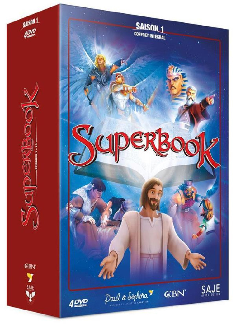 SUPERBOOK - SAISON 1 - L'INTEGRALE 4 CDS - PAUL BRYANT - NC