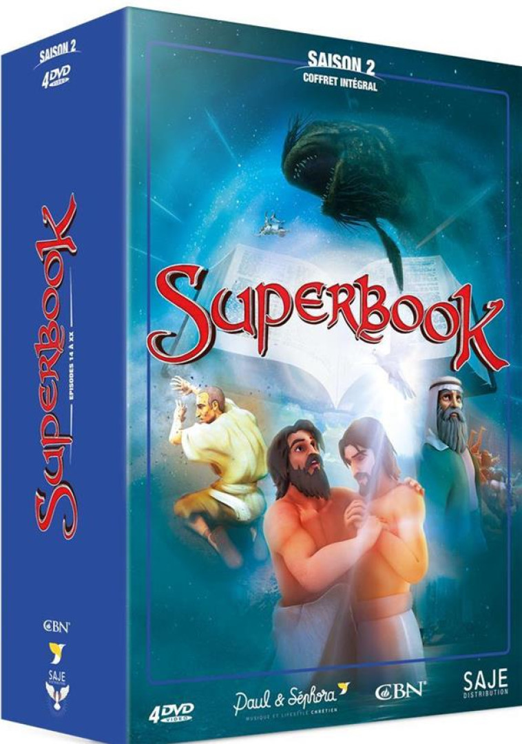 SUPERBOOK COFFRET INTEGRAL SAISON 2 - 4 DVD - PAUL BRYANT - NC