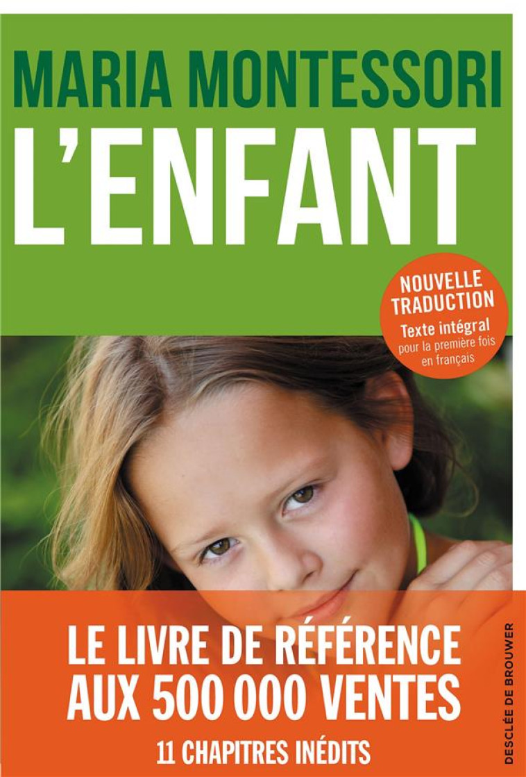 L'ENFANT - MARIA MONTESSORI - Desclee De Brouwer