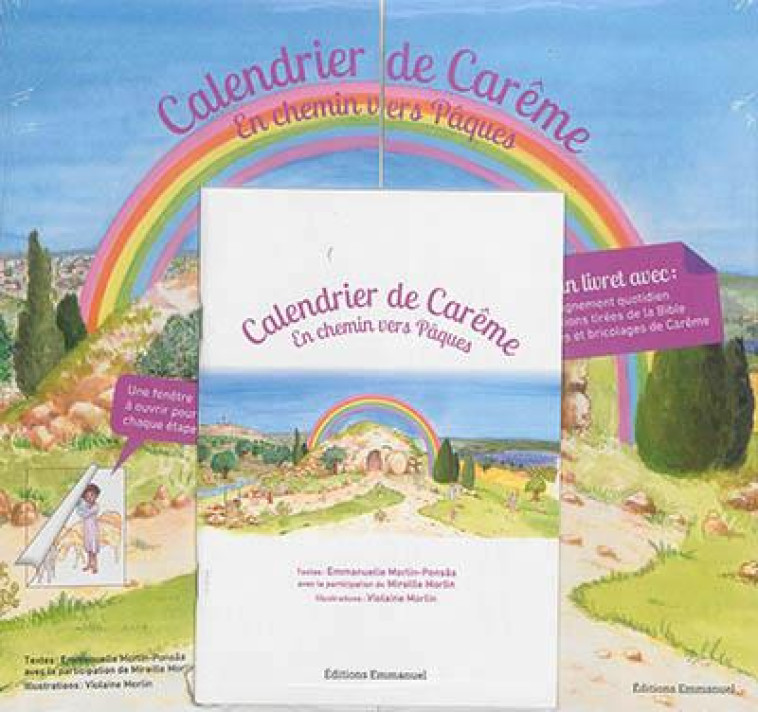 CALENDRIER DE CAREME - MORLIN-PONSAA - Ed. de l'Emmanuel