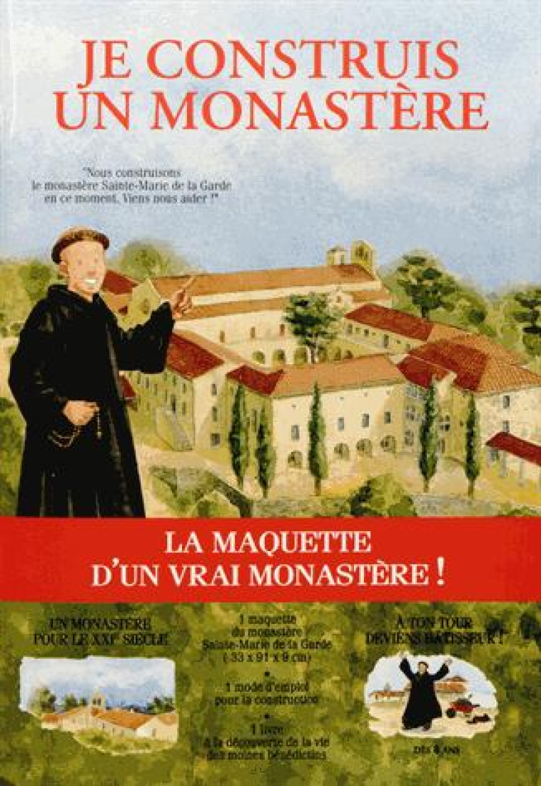 JE CONSTRUIS UN MONASTERE - NICOLAS DOUCET - Sainte-Madeleine