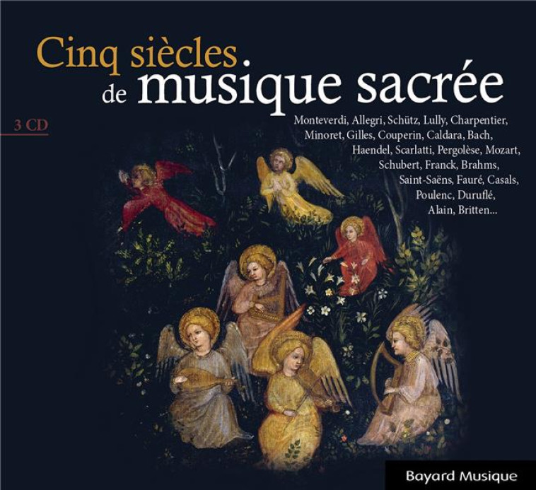 CINQ SIECLES DE MUSIQUE SACREE - AUDIO - XXX - NC