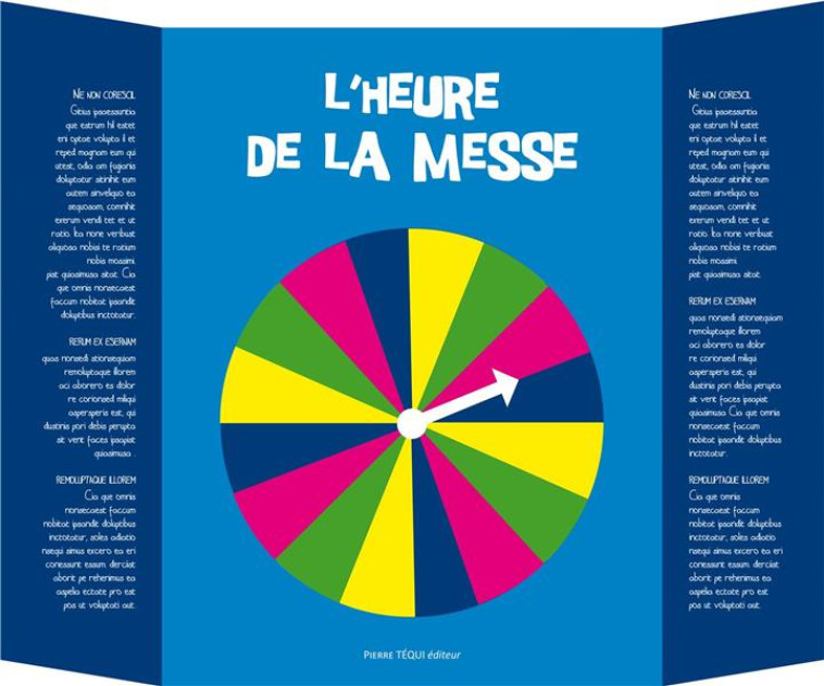 L'HEURE DE LA MESSE, UNE HORLOGE POUR SUIVRE LES ETAPES DE LA MESSE - COLLECTIF/GUINEMENT - NC