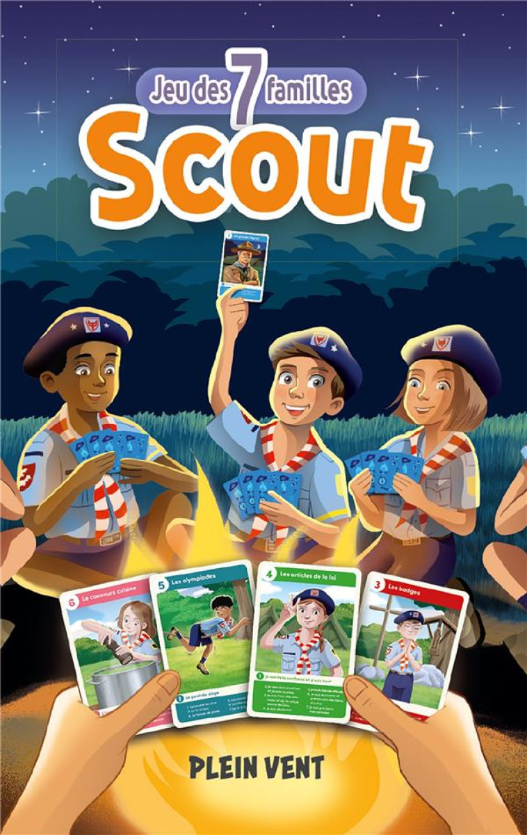 JEU DES 7 FAMILLES SCOUT - POUR LES LOUVETEAUX, LOUVETTES ET JEANETTES - ANGELIS/TEISSIER - NC