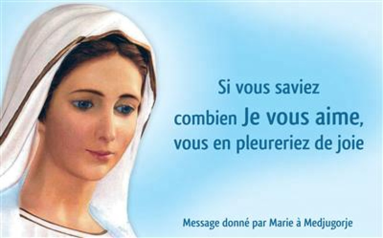 CARTE VIERGE MEDJUGORJE (PAR LOT DE 20) - NC - NC