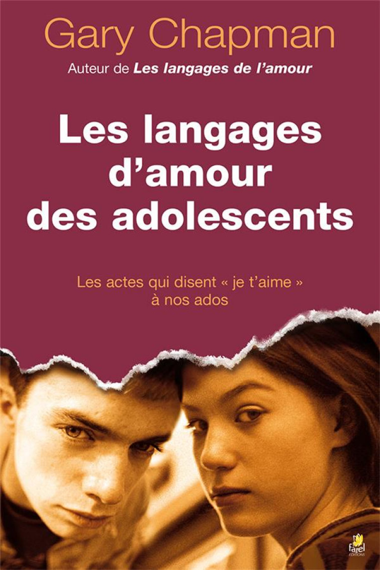 LES LANGAGES D AMOUR DES ADOLESCENTS - CHAPMAN GARY - FAREL