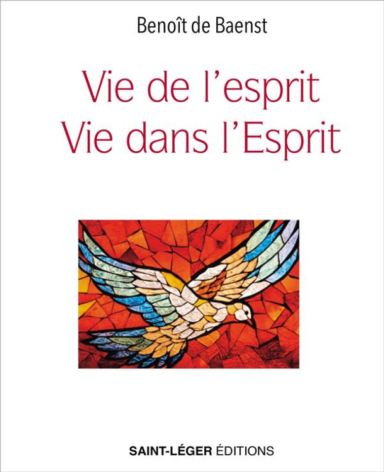 VIE DE L'ESPRIT, VIE DANS L'ESPRIT - DE BAENST BENOIT - SAINT LEGER