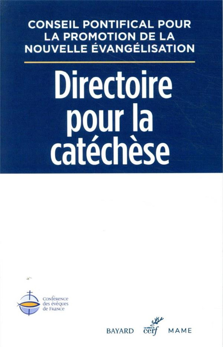 DIRECTOIRE GENERAL POUR LA CATECHESE - COLLECTIF - CERF