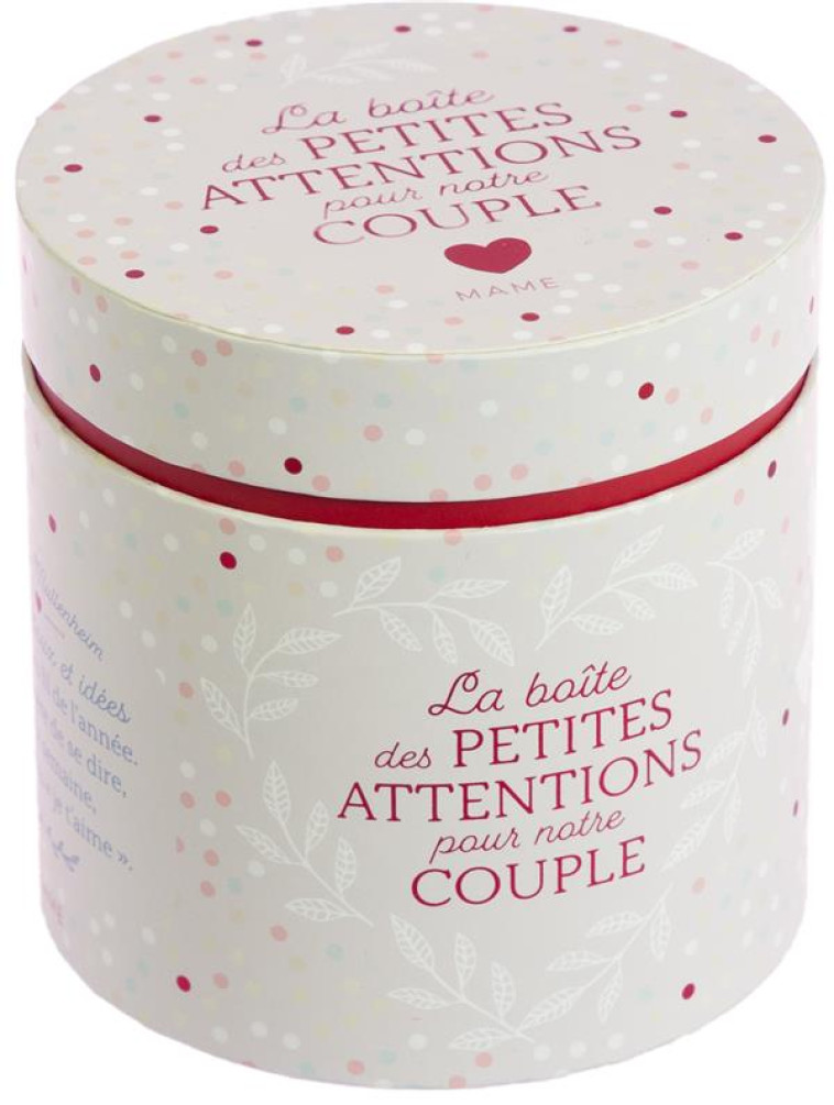 LA BOITE A PETITES ATTENTIONS POUR NOTRE COUPLE - MULLENHEIM, SOPHIE DE  - MAME