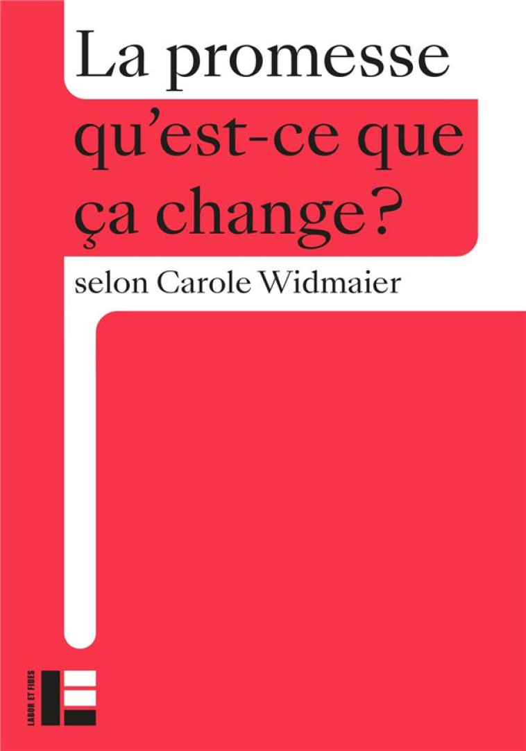 LA PROMESSE - WIDMAIER CAROLE - SLATKINE