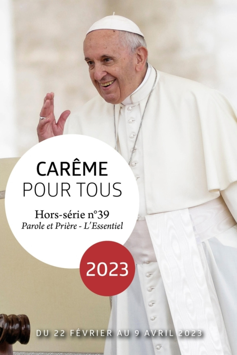 Carême pour tous 2023 - Chanot Cédric - ARTEGE PRESSE