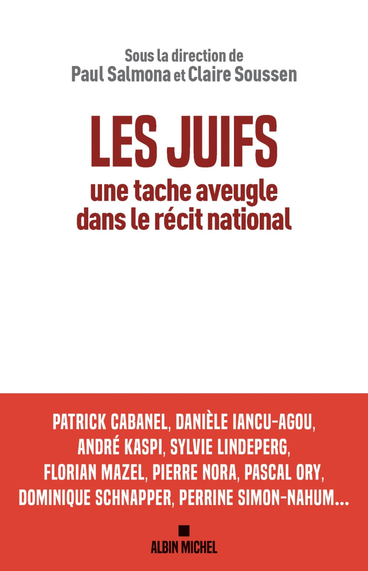 Les Juifs, une tache aveugle dans le récit national - Soussen Claire, Salmona Paul,   - ALBIN MICHEL