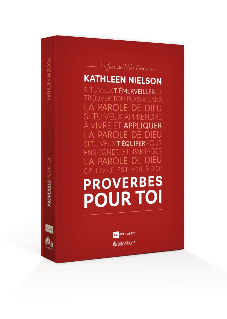 Proverbes pour toi - KATHLEEN NIELSON, Mike Evans - BLF EUROPE