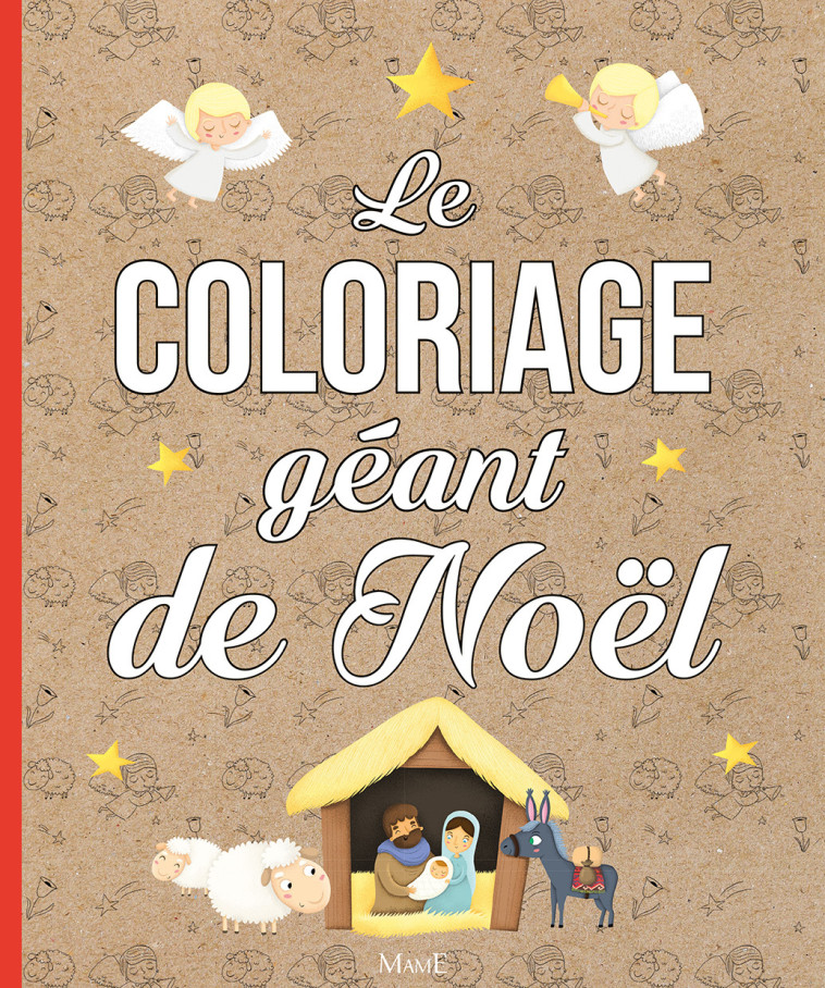 Le coloriage géant de Noël - Grandgirard Mélanie - MAME