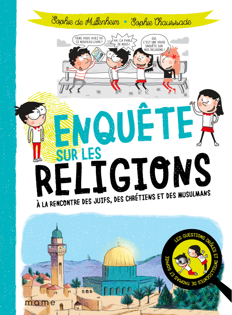 Enquête sur les religions - de Mullenheim Sophie, Chaussade Sophie, Grosset Eve - MAME