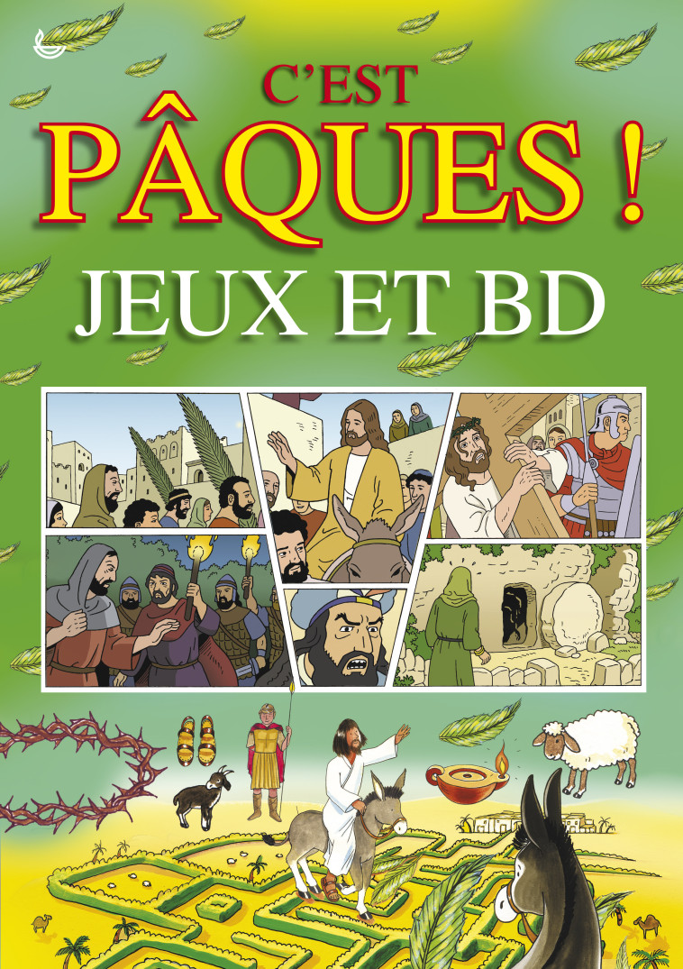 C'est Pâques ! jeux et bd - Bishop Roma, Josep Lluis Martinez , Lluis Martinez Josep, Lluis Martinez Josep  - LECTURE BIBLE F