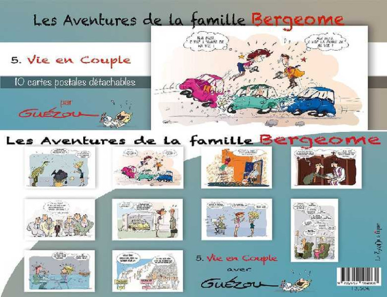 Livret Collection : Les Aventures de la Famille Bergeome N°5. Vie en Couple - Guézou Yves - LE ZYGOMATIQUE