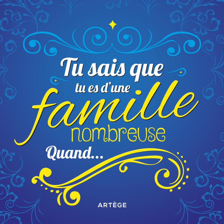 Tu sais que tu es d'une famille nombreuse quand... - Memes de famille nombreuse Memes de famille nombreuse, Remzi Remzi - ARTEGE