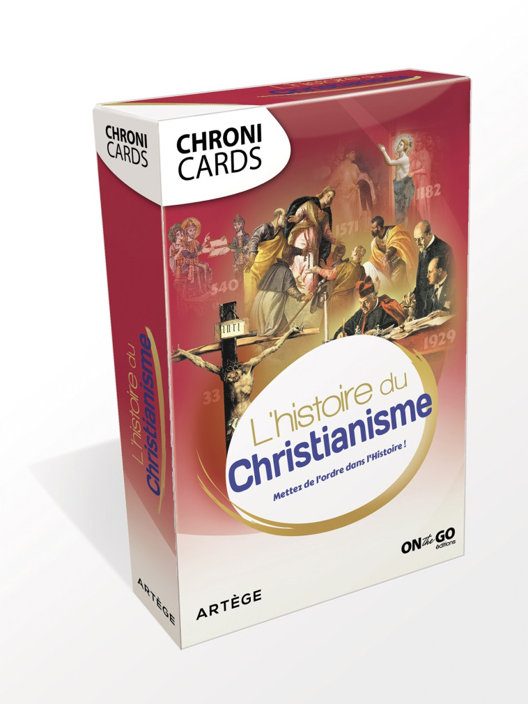 Chronicards - L'histoire du christianisme - Chiron Yves - ARTEGE JEUNESSE