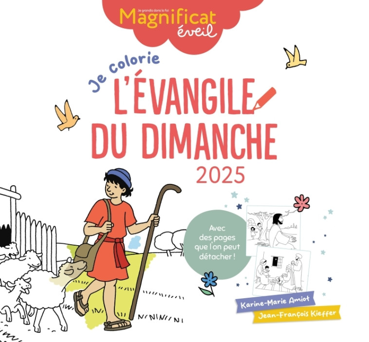 Je colorie l évangile du dimanche 2025 - Amiot Karine-Marie, Kieffer Jean-François - MAGNIFICAT