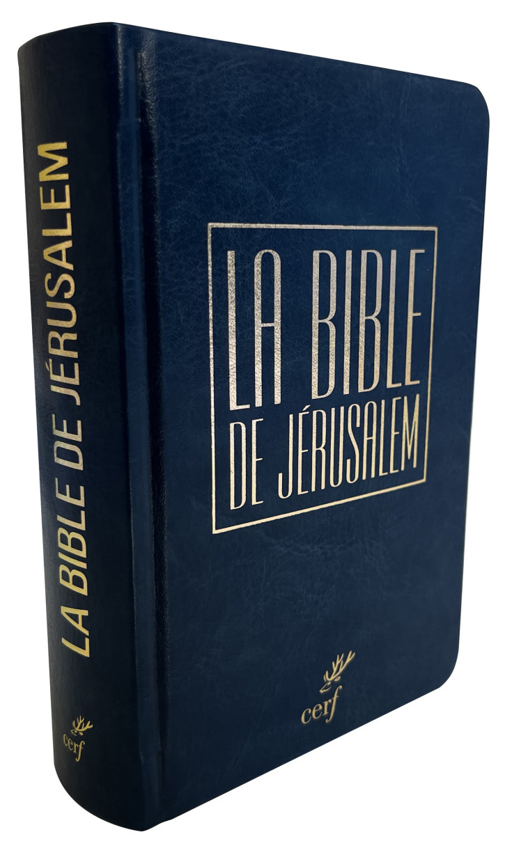 Bible de Jérusalem voyage bleue - Collectif  - CERF