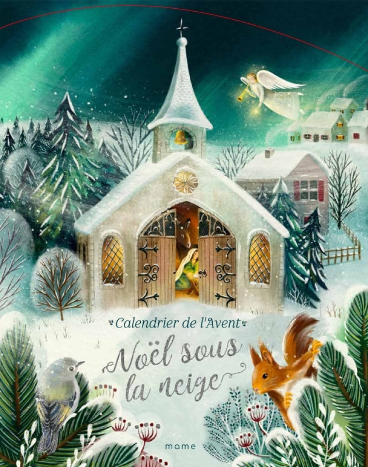 Noël sous la neige. Calendrier de l Avent - Roméo Rebecca - MAME