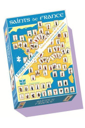 Puzzle saints de france 260 pièces + 1 affiche 40x60 cm