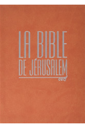 La bible de jerusalem compacte integrale fauve