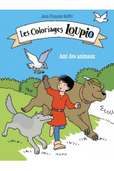 Les coloriages loupio - ami des animaux, tome 2