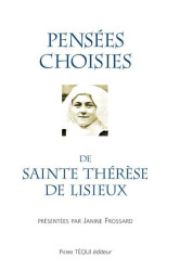 Thérèse de l'enfant jésus. pensées choisies