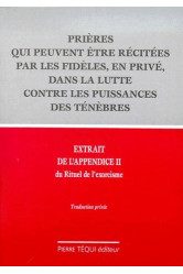 Prières contre les puissances des ténèbres