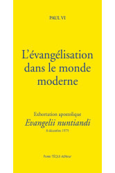 L'évangélisation dans le monde moderne 