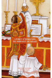 Livret d'épreuves du servant de messe