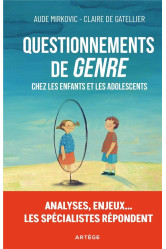 Questionnements de « genre » chez les enfants et les adolescents