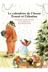 Ernest et celestine : le calendrier de l'avent : une grande histoire racontee en 24 petits livres pour attendre noel