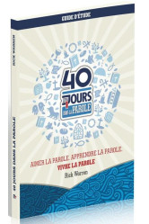 40 jours dans la parole - aimer la parole. apprendre la parole. vivre la parole