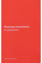 Nouveau testament et psaumes - couverture vinyle rose