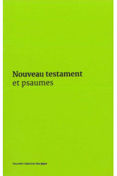 Nouveau testament et psaumes - couverture vinyle verte