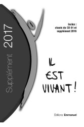 Supplément 2017 petit format carnet de chants il est vivant !