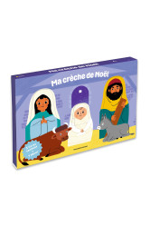 Ma creche de noel - trois livres-santons et un decor