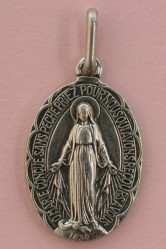 Médaille miraculeuse bord dentelle