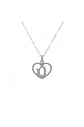 Collier pendentif coeur god