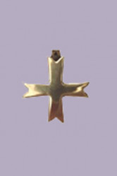 Pendentif bronze croix scout d'europe