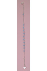 Bracelet argent cristal blue