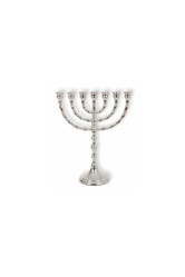 Menorah argente 24.5 cm