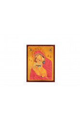 Vierge de tendresse - mini icone autocollante 7x8 cm - 749.13