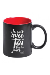 Tasse je suis avec toi tous les jours